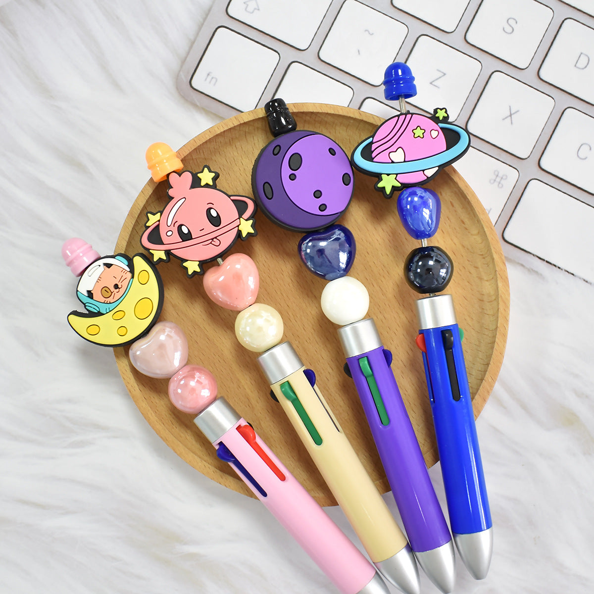 Wholesale  Random 100pcs/pack   Little Planet Series DIY Beading